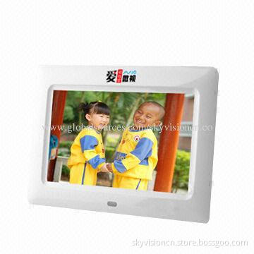 7-inch POS screen with sensor/built-in memory and speak/with auto video loop play easy fixed